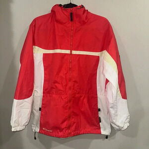 Vintage 1990's Columbia Windbreaker Jacket Packable. Women’s size Medium.